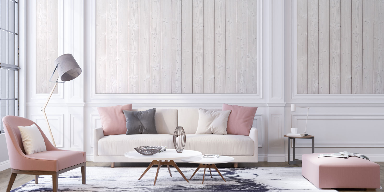 Holzwandverkleidung Steinoptik Kiesel