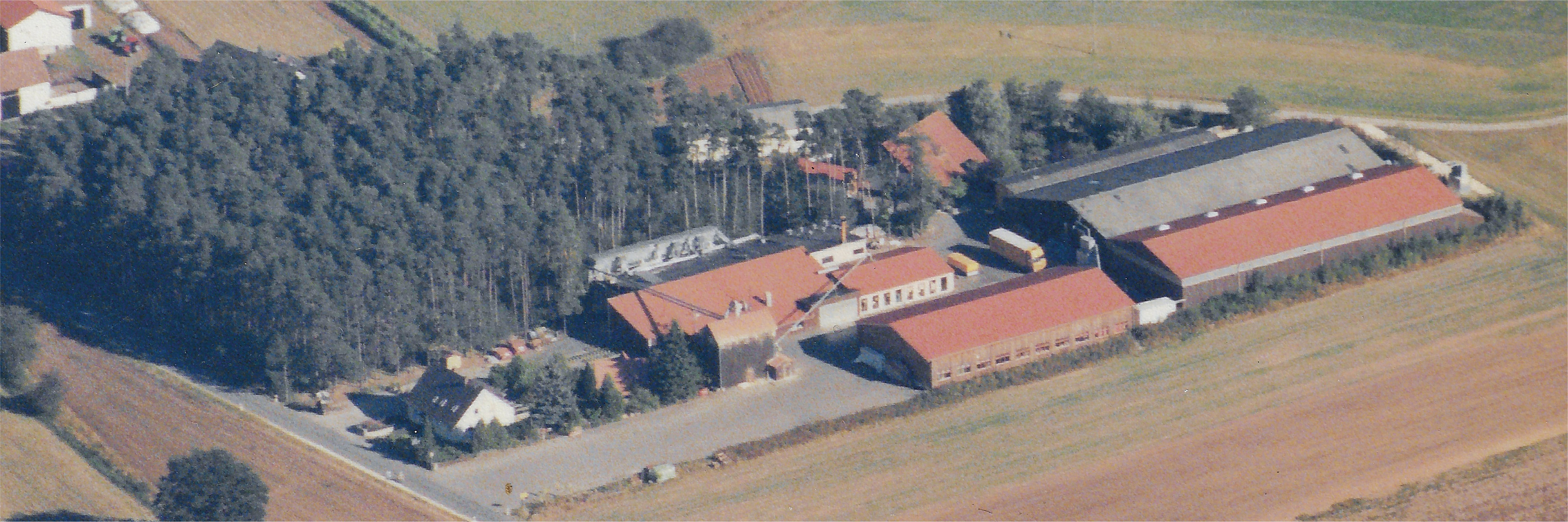Bau der neuen Halle Bau der neuen Halle