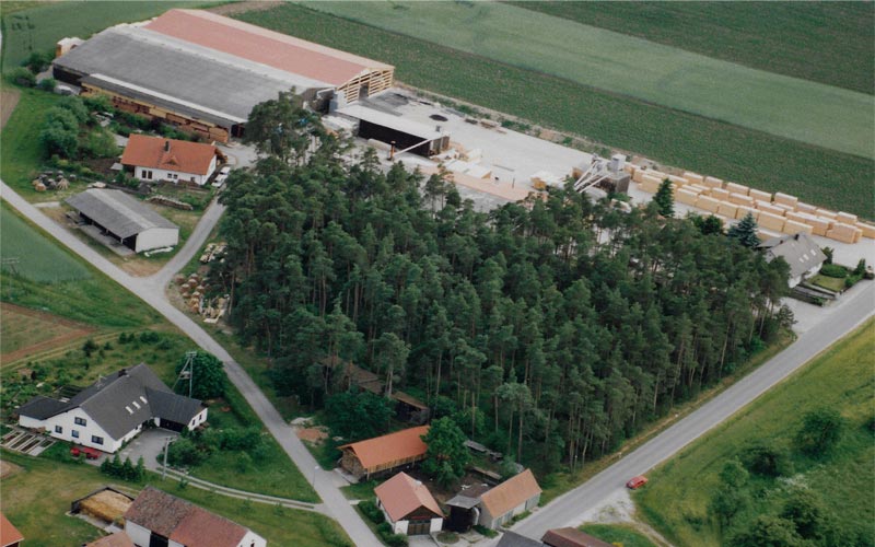 Neuaufbau nach dem Brand Neuaufbau nach dem Brand