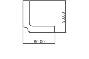 Zeichnung Eckbalken