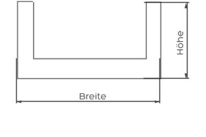Zeichnung Sonderbalken mit Fase